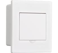 Корпус пластиковый Dekraft встраиваемый белая дверца 1 ряд 4 мод. IP41 ЩРВ-П 31080DEK