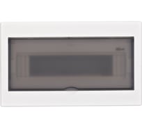 Корпус пластиковый Dekraft встраиваемый прозрачная дверца 1 ряд 13 мод. IP41 ЩРВ-П 31053DEK