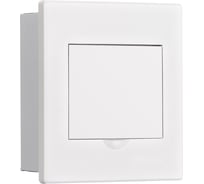 Корпус встраиваемый Dekraft белая дверца 1 ряд 4 мод. IP41 ЩРВ-М 31100DEK