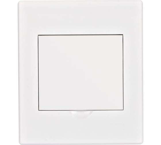 Корпус встраиваемый Dekraft белая дверца 1 ряд 4 мод. IP41 ЩРВ-М 31100DEK