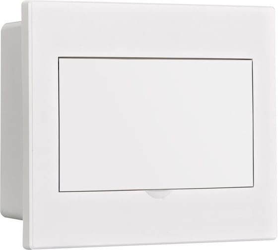 Корпус пластиковый Dekraft встраиваемый белая дверца 1 ряд 9 мод. IP41 ЩРВ-П 31082DEK 1