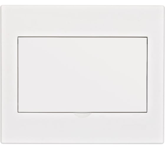 Корпус пластиковый Dekraft встраиваемый белая дверца 1 ряд 9 мод. IP41 ЩРВ-П 31082DEK
