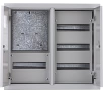 Корпус металлический учетный встраиваемый Dekraft 550x615x160 3-фазн. 48 мод. IP31 ЩРУВ-3/48 30307DEK