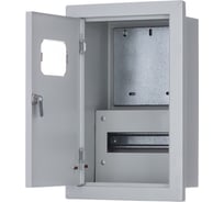 Корпус металлический учетный встраиваемый Dekraft 430x280x160 1-фазн. 9 мод. IP31 ЩРУВ-1/9 30305DEK