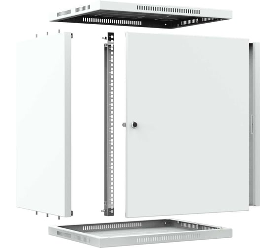 Шкаф телекоммуникационный настенный 44ММ ШТНС-15U-600-550-М-RAL7035 44.03.00043