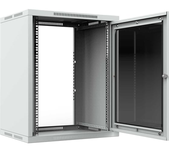 Шкаф телекоммуникационный настенный 44ММ ШТНС-15U-600-650-С-RAL7035 44.03.00048