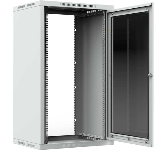 Шкаф телекоммуникационный настенный 44ММ ШТНС-18U-600-450-С-RAL7035 44.03.00054