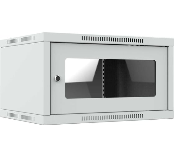 Шкаф телекоммуникационный настенный 44ММ ШТНС-6U-600-350-С-RAL7035 44.03.00003