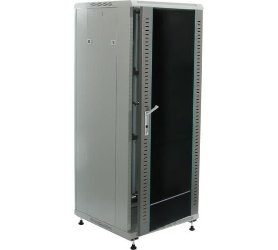 Шкаф 19 дюймов телекоммуникационный W&T 32U СЕРВЕРНЫЙ 600x1000ММ СЕРЫЙ C3260100GWTWOF 1