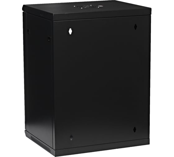 Шкаф 19 дюймов телекоммуникационный W&T 18U 600x450 ЧЕРНЫЙ C186045BWTWOF