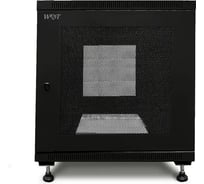 Шкаф 19 дюймов телекоммуникационный W&T 12U СЕРВЕРНЫЙ 600x800ММ НАПОЛЬНЫЙ ЧЕРНЫЙ D126080BWTWOF