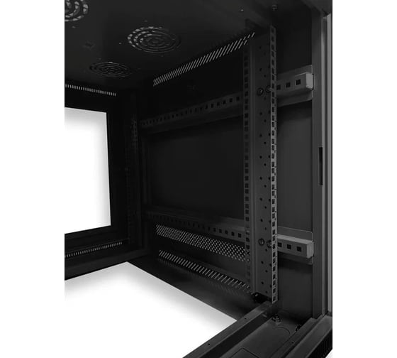 Шкаф 19 дюймов телекоммуникационный W&T 12U СЕРВЕРНЫЙ 600x800ММ НАПОЛЬНЫЙ ЧЕРНЫЙ D126080BWTWOF