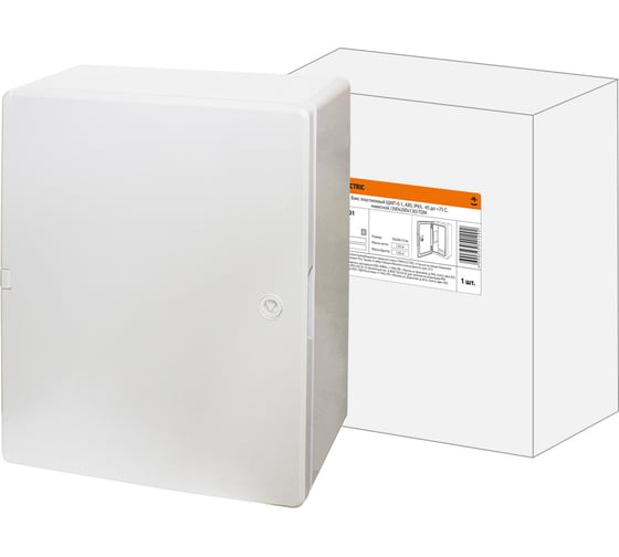Навесной бокс TDM пластиковый ЩМП-0-1, ABS, IP65, -45 до +75 С, 300x200x130 SQ0932-0101