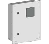 Корпус шкафа учета Энергопласт композитный (полиэстер) ЭПЩУ-(Н)-1 (), IP65 Т405016-02
