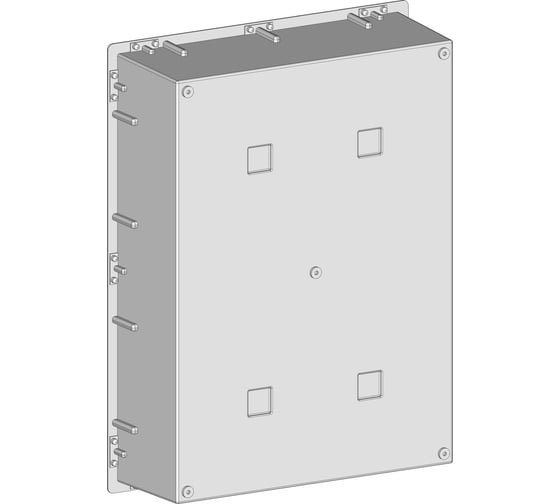 Корпус композитный Энергопласт (полиэстер) ЭПШП (Н) 60x80x22 (), IP65 Т608022-01