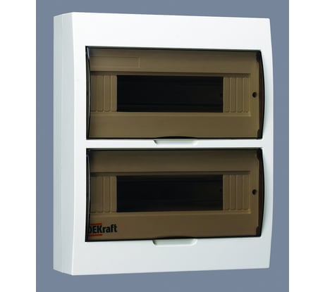 Модульный пластиковый корпус DEKraft ЩРН-П-24 IP41 31013DEK