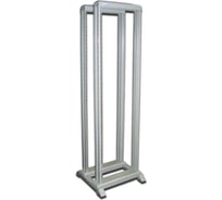 Двухрамная стойка TWT 38U, 600x800, серая RACK2-38U-6x8