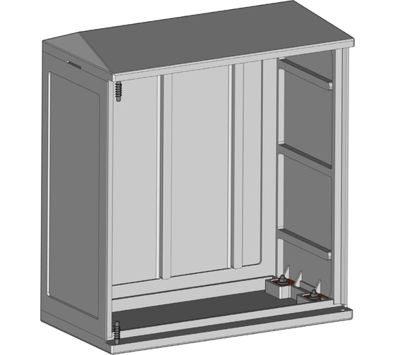 Корпус Энергопласт композитный (полиэстер) ЭПШП (Н) 40x40x20, IP44 Б404020-01П