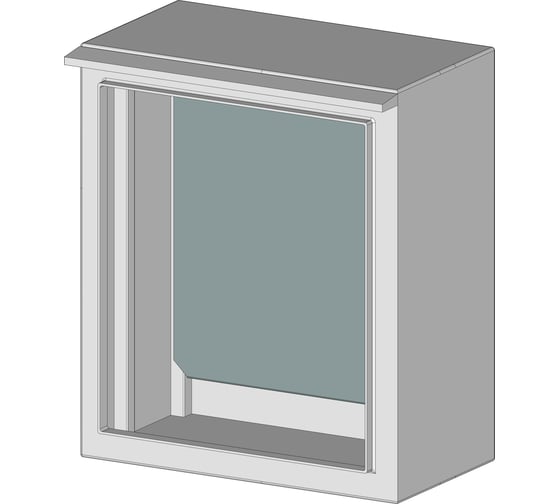 Корпус Энергопласт композитный (стеклопластик) ЭПШП (Н) 60x70x32, IP65 СП607032-01