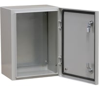 Корпус металлический с монтажной панелью серии ЩРНМ Dekraft IP31, 250x200x150 мм, RAL7035, 32461DEK