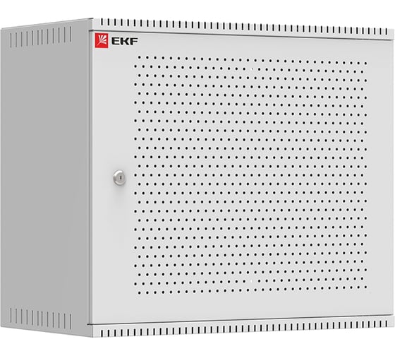 Телекоммуникационный настенный шкаф EKF 9U 600х550 перфорированный, Astra серия, PROxima ITB9P550