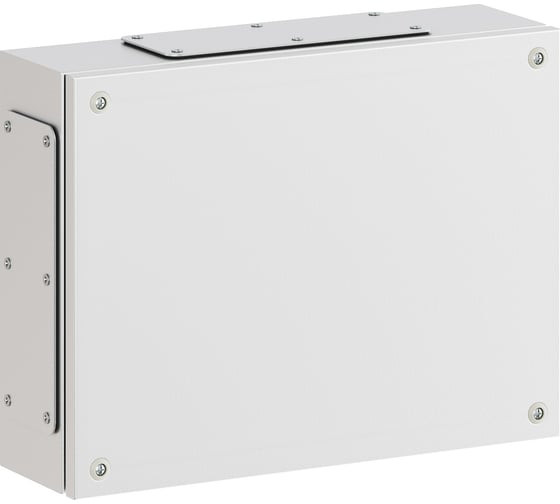 Корпус клеммный металлический DKC SDE ВxШxГ 400x300x120 мм с фланцами, IP66 R5SDE4312F 1