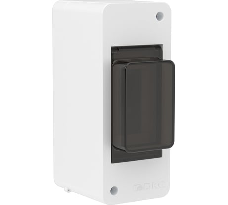 Щиток DKC 2 мод настенный FRAME, белый, с тонированной дверцей 1 ШТ F02W0WD