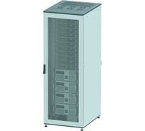 Разобранный шкаф DKC RAL7011/7035 19 IT CQE 42U 600x2000x1000, двери перфорированная перфорированная, 1 шт R5IT4261PF