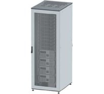 Разобранный шкаф DKC 19 IT CQE 42U 600x2000x600, двери перфорированная перфорированная, RAL7011/7035 1 шт R5IT4266PF