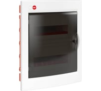 Щиток мультимедийный встраиваемый DKC с дверцей, 24 модуля, IP41, белый, с монтажными платами, 1 шт. RB24B4NWD