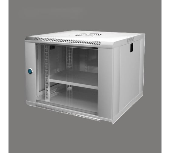 Шкаф телекоммуникационный КОМПАНИЯ ФОРТОН 9U 530x400x450 0.6мм Grey 9U530400450G 1