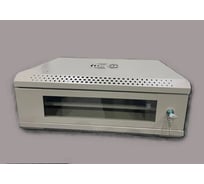 Шкаф телекоммуникационный КОМПАНИЯ ФОРТОН 4U 530x400x200 0.6мм Grey 4U530400200G