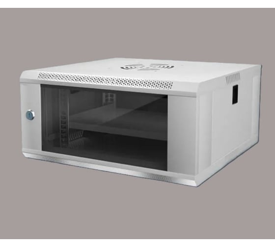 Шкаф телекоммуникационный КОМПАНИЯ ФОРТОН 6U 530x400x300 0.6мм Grey 6U530400300G 1