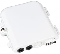 Настенный распределительный бокс LANMASTER на 8 волокон, наружной установки, IP65 LAN-FDB-FTTH08/OUT 17592642