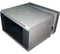 Настенный шкаф TWT 3-секционный, 22U 600x600, металлическая дверь, I CBW3-22U-6x6-M
