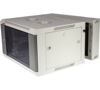 Настенный шкаф TWT серии Pro, 3-секционный, 27U 600x600, стеклянная дверь, I CBW3G-27U-6x6-GY