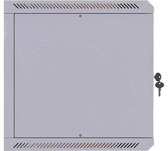 Шкаф настенный телекоммуникационный SUPRLAN стеклянная дверь ТВС-15U-600-450-СР 05-2153