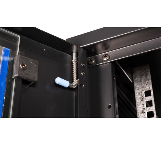 Шкаф 19 телекоммуникационный настенный DATAREX 12U 635x600x600 мм, дверь стекло, черный DR-633101