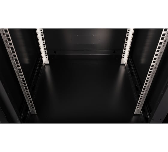 Шкаф 19 телекоммуникационный настенный DATAREX 12U 635x600x450 мм, дверь стекло, черный DR-633001