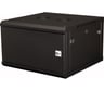 Шкаф 19 телекоммуникационный настенный DATAREX 6U 368x600x600 мм, дверь металл, черный DR-641101