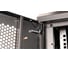 Шкаф 19 телекоммуникационный настенный DATAREX 6U 368x600x600 мм, дверь перфорация, черный DR-651101 6