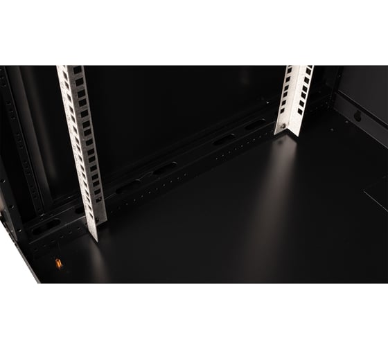 Шкаф 19 телекоммуникационный настенный DATAREX 18U 901x600x600 мм, дверь перфорация, черный DR-655101