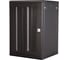 Шкаф 19 телекоммуникационный настенный DATAREX 18U 901x600x450 мм, дверь перфорация, черный DR-655001 1