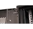 Шкаф 19 телекоммуникационный настенный DATAREX 18U 901x600x450 мм, дверь перфорация, черный DR-655001 10