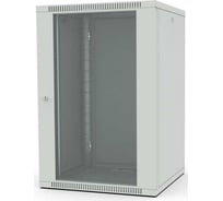Шкаф настенный Filum 19, 18U Wall Box (ШxГxВ) 600x600x490 мм, дверь стеклянная, цвет серый RAL7035 FL-WB-1866GM-GY