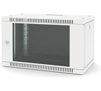 Шкаф настенный Filum 19, 6U Wall Box (ШxГxВ) 600x350x356 мм, дверь стеклянная, цвет серый RAL7035 FL-WB-0663GM-GY