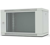 Шкаф настенный Filum 19, 6U Wall Box (ШxГxВ) 600x600x356 мм, дверь стеклянная, цвет серый RAL7035 FL-WB-0666GM-GY