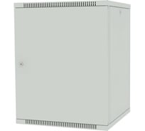 Шкаф настенный Filum 19, 15U Wall Box (ШxГxВ) 600x600x490 мм, дверь сплошная металл, цвет серый RAL7035 FL-WB-1566MM-GY
