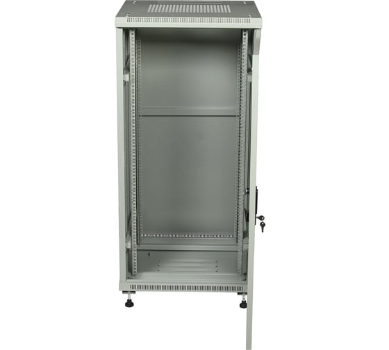 Шкаф телекоммуникационный W&T 19 дюймов, 25U, серверный, 600x600мм, серый B256060GWTWOF