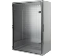 Корпус пластиковый REXANT ЩМПп с прозрачной дверцей и монтажной панелью 700x500x250мм, АБС, УХЛ1, IP65 11-0418